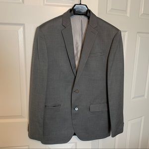 Men’s Express Gray Classic Fit Stretch Suit Blazer